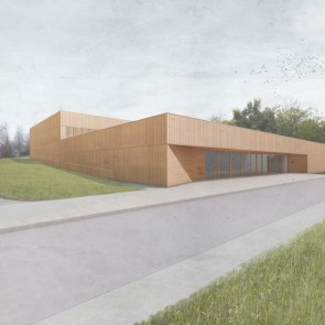 Baustart Zweifeld-Sporthalle in Döbeln